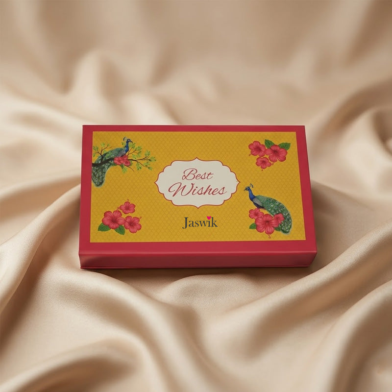 Best wishes Silver coin gift box | Set of 5 coins
