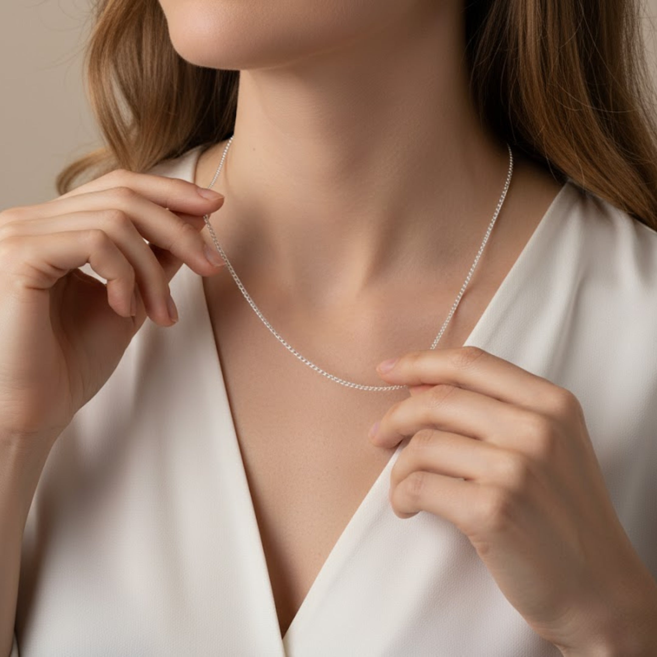 Classic Rope Silver Chain