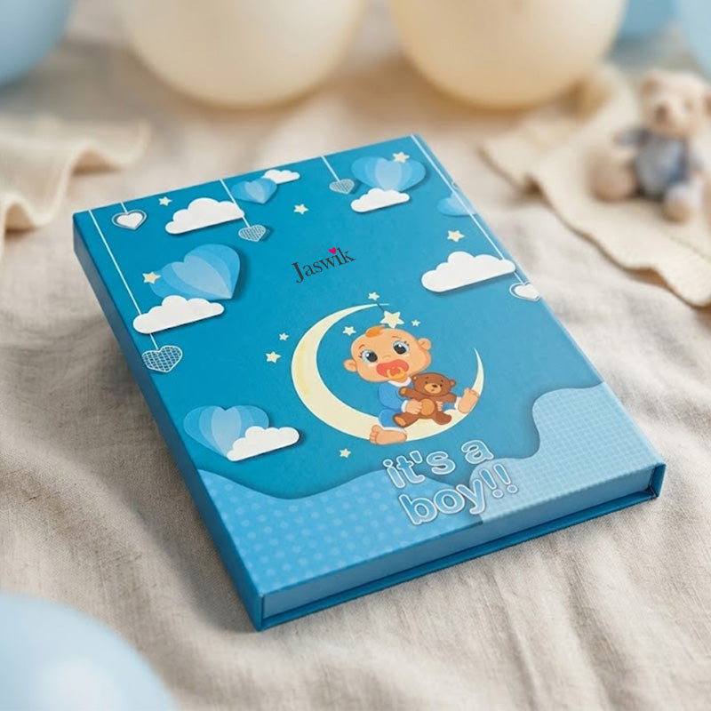It's a boy Silver coin gift box | Set of 8 coins