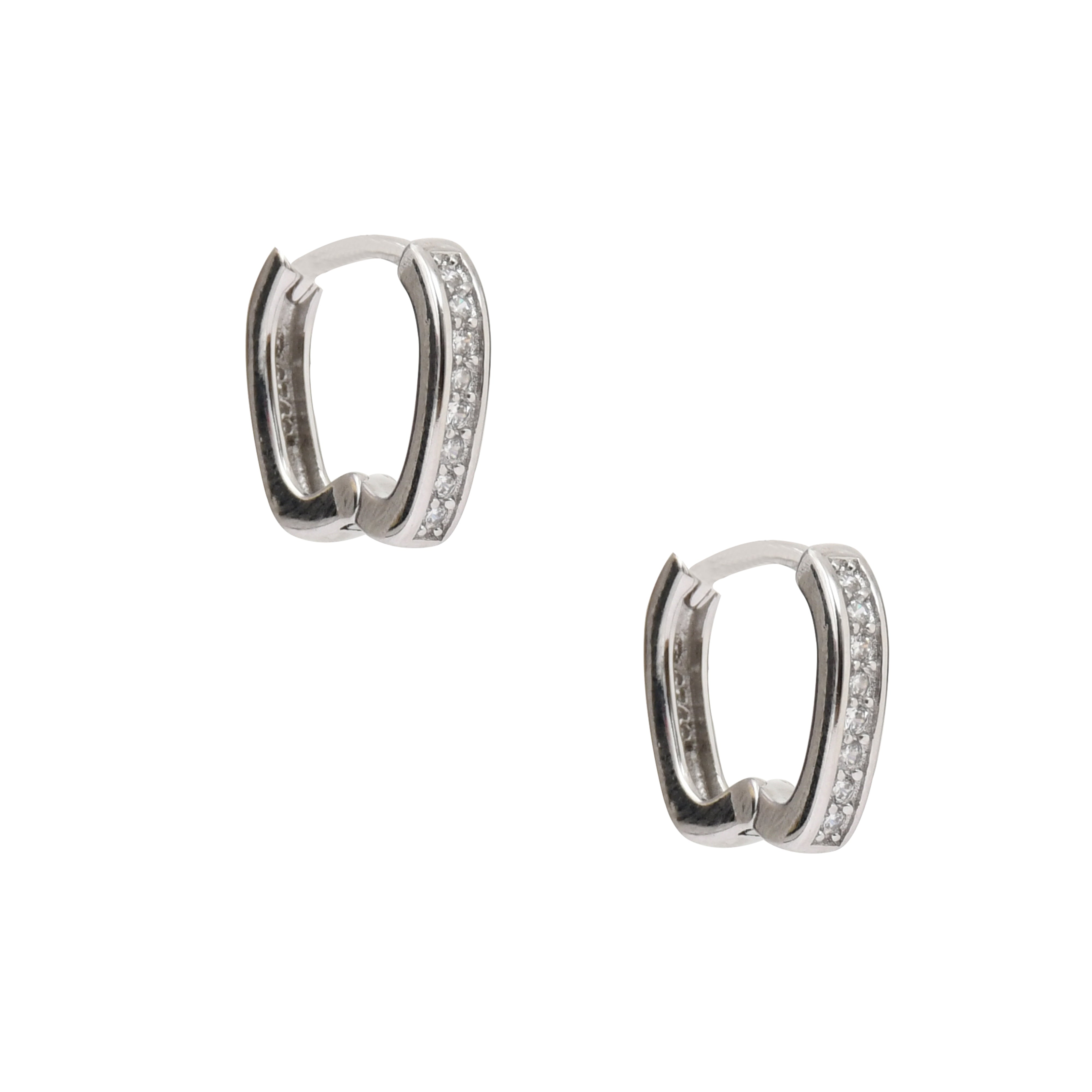 Silver Sparkle Earrings