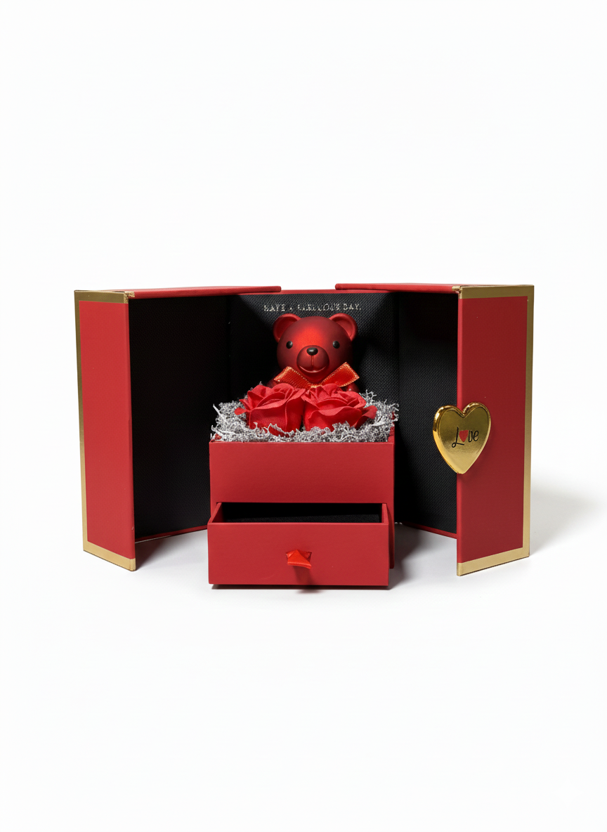 Lovely Teddy Gift Box