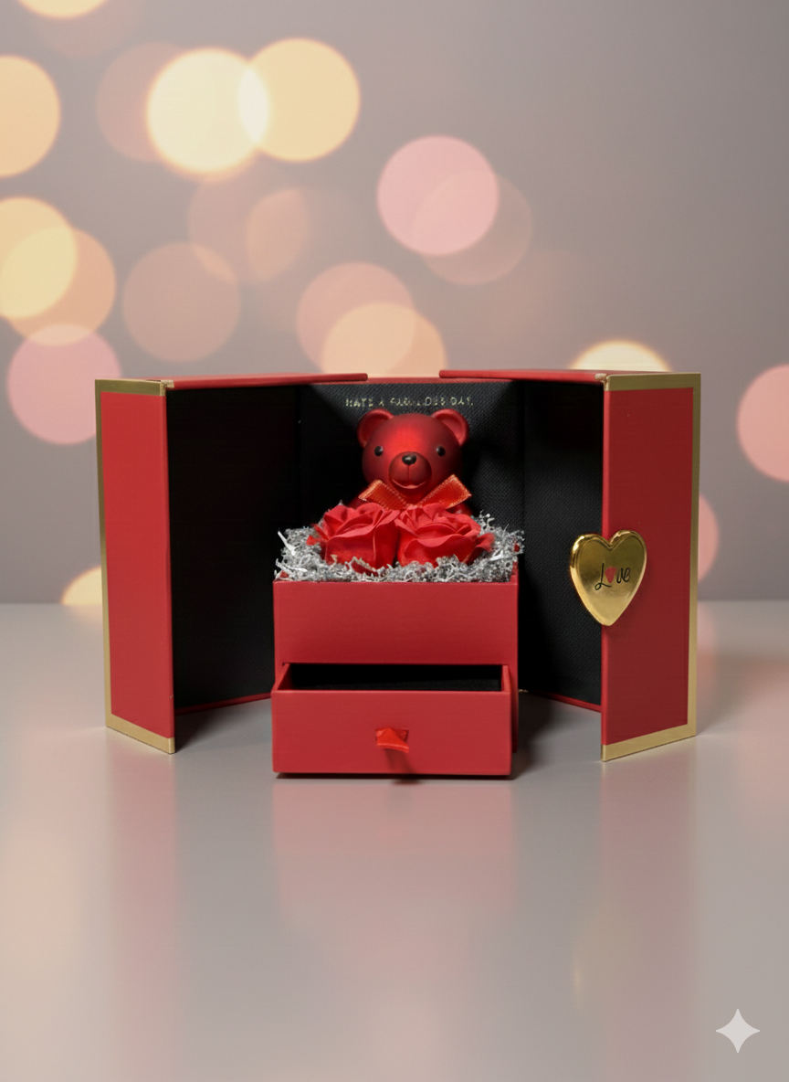 Lovely Teddy Gift Box