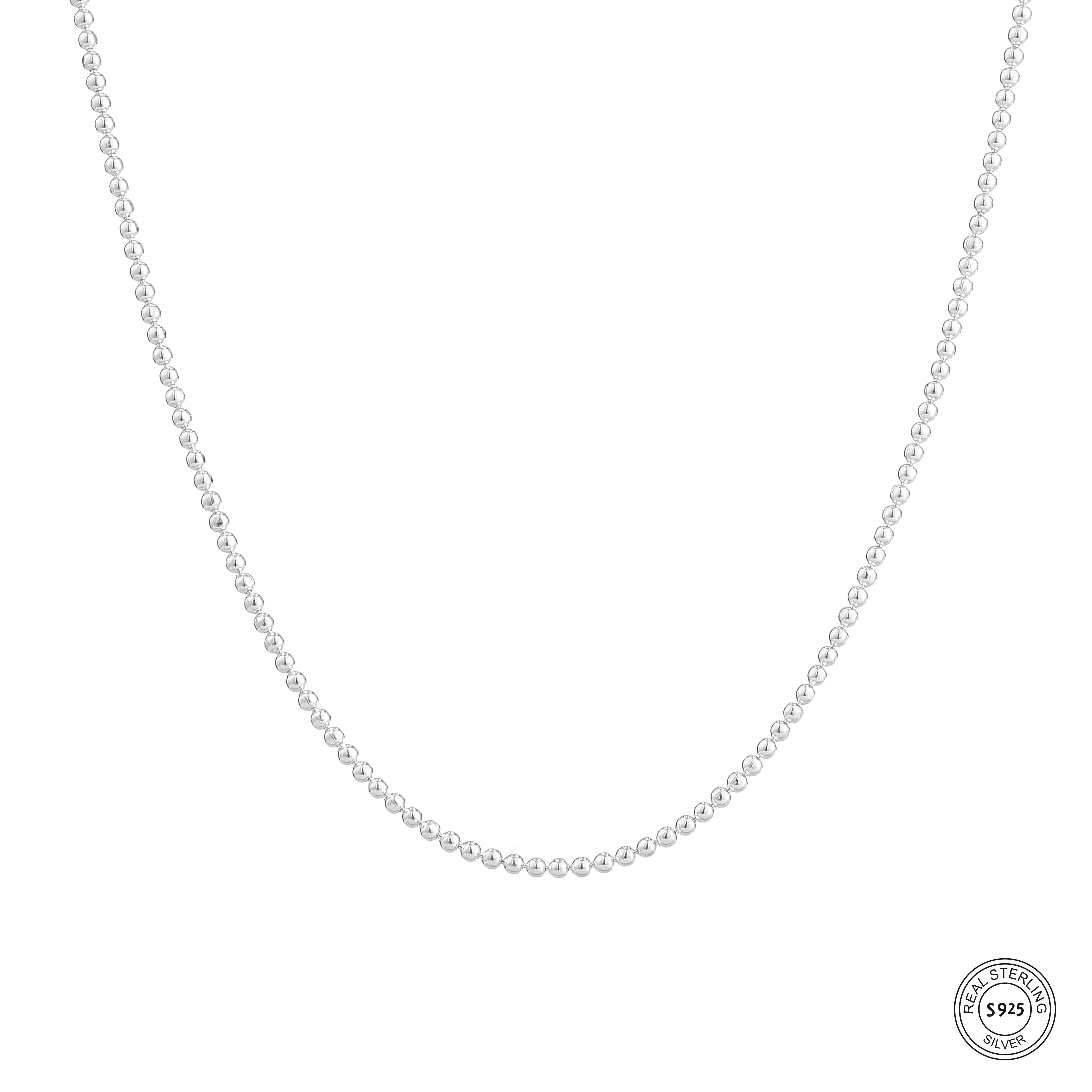 Minimal Luxe Silver Chain