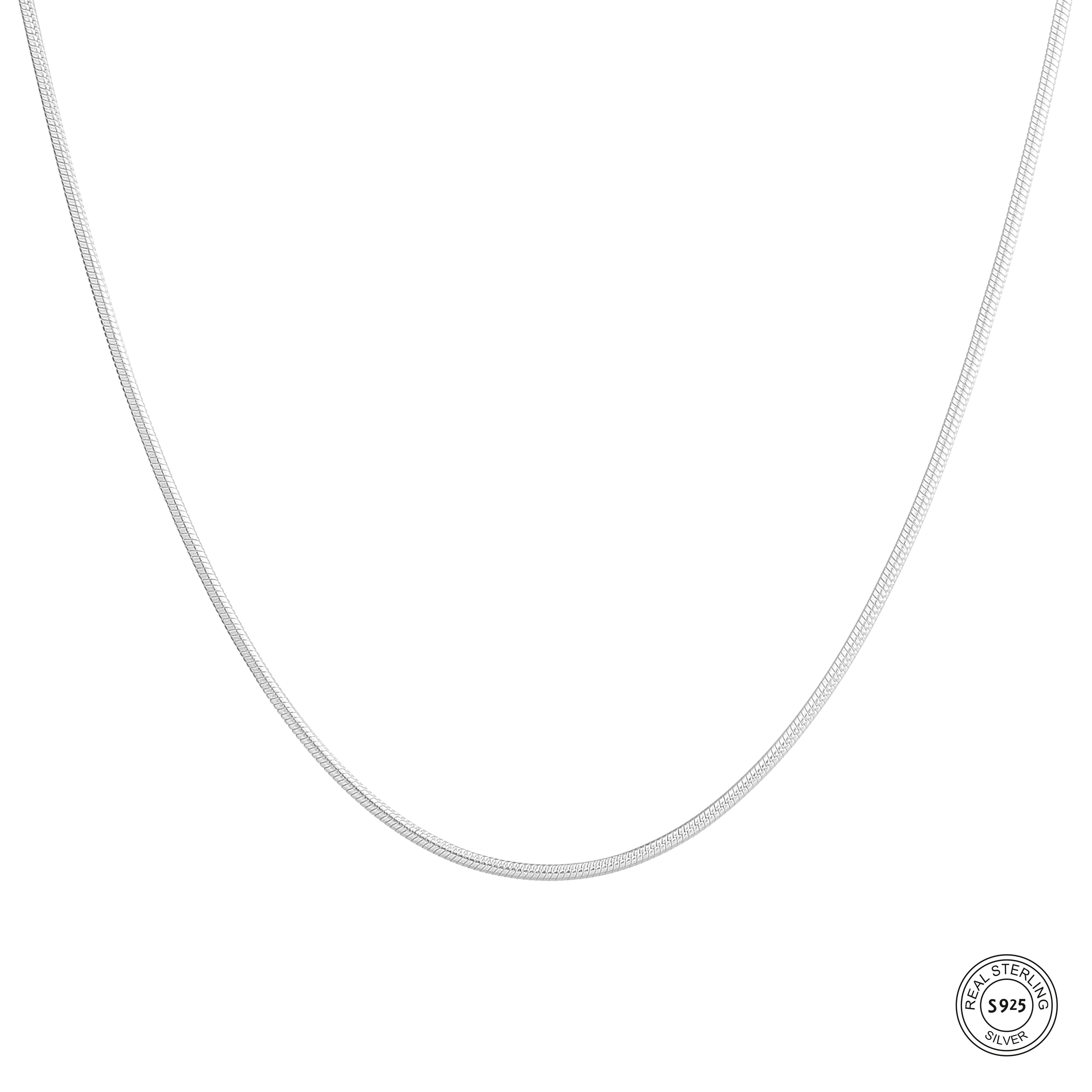 Smooth Flow Silver Chain