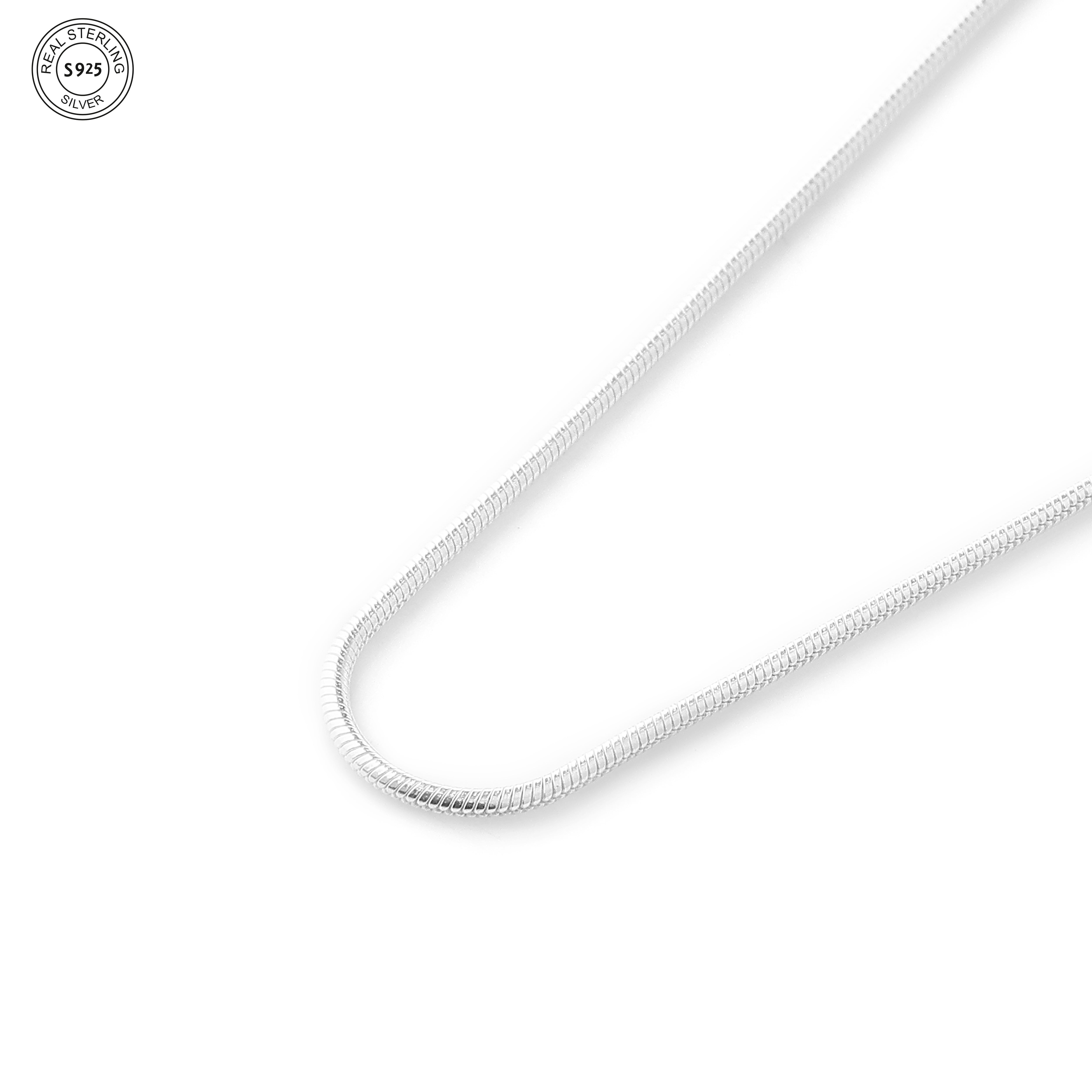 Smooth Flow Silver Chain