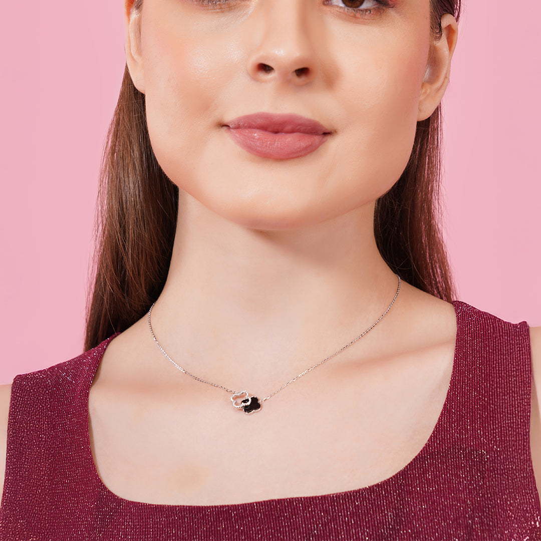 Dainty soul necklace silver elegant everyday style
