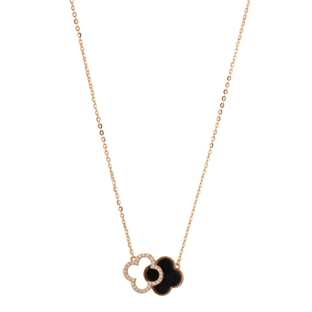 Rosegold soul pendant modern elegant connection design