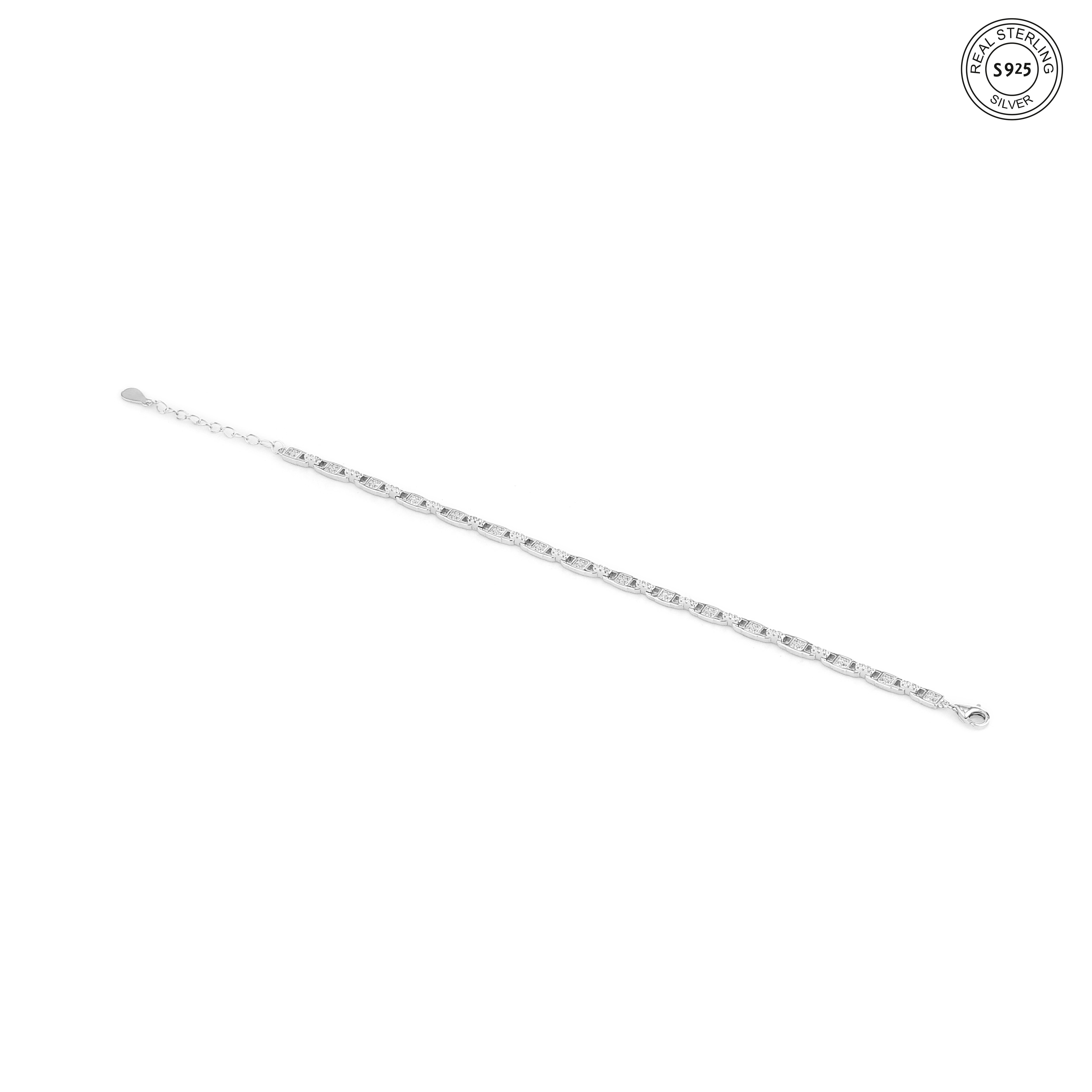 Lumi Link Silver Bracelet