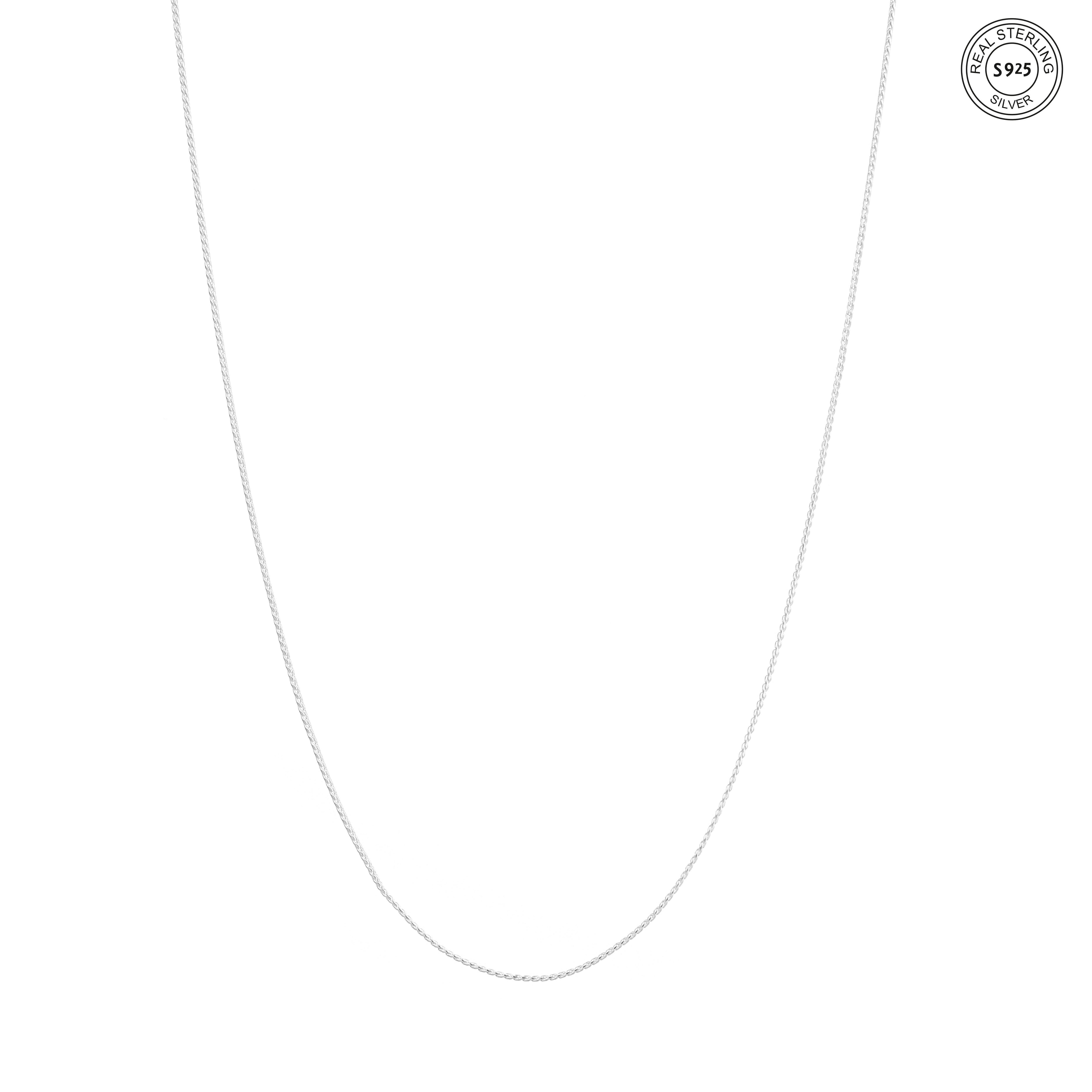 Classic Twist Silver Chain