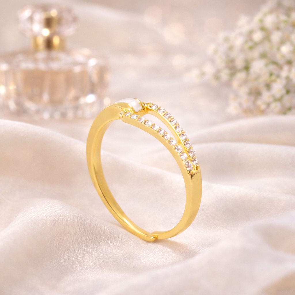 925 sterling silver ring for women with stone stylish daily wear design