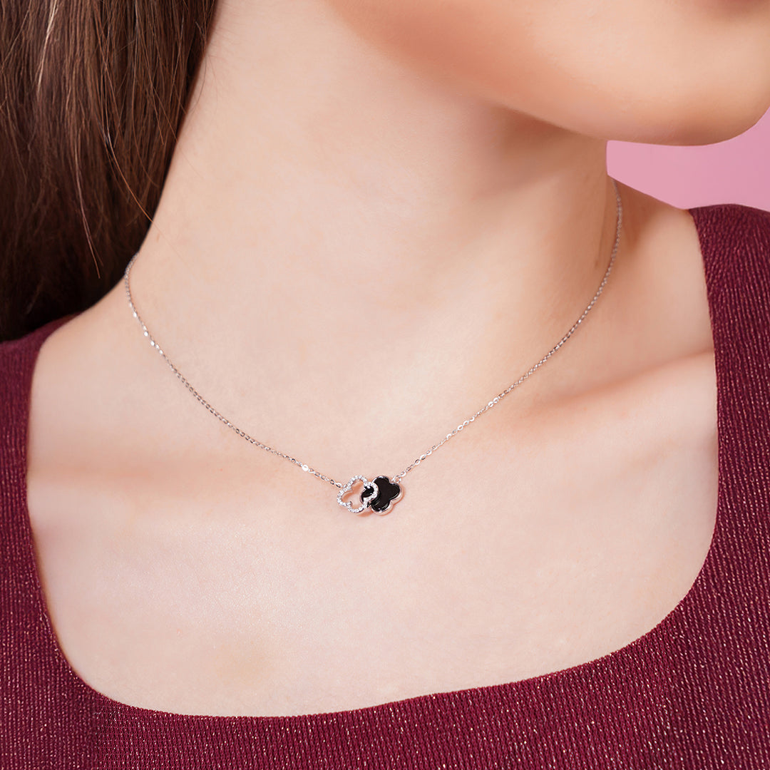 Romantic soul pendant silver elegant daily wear