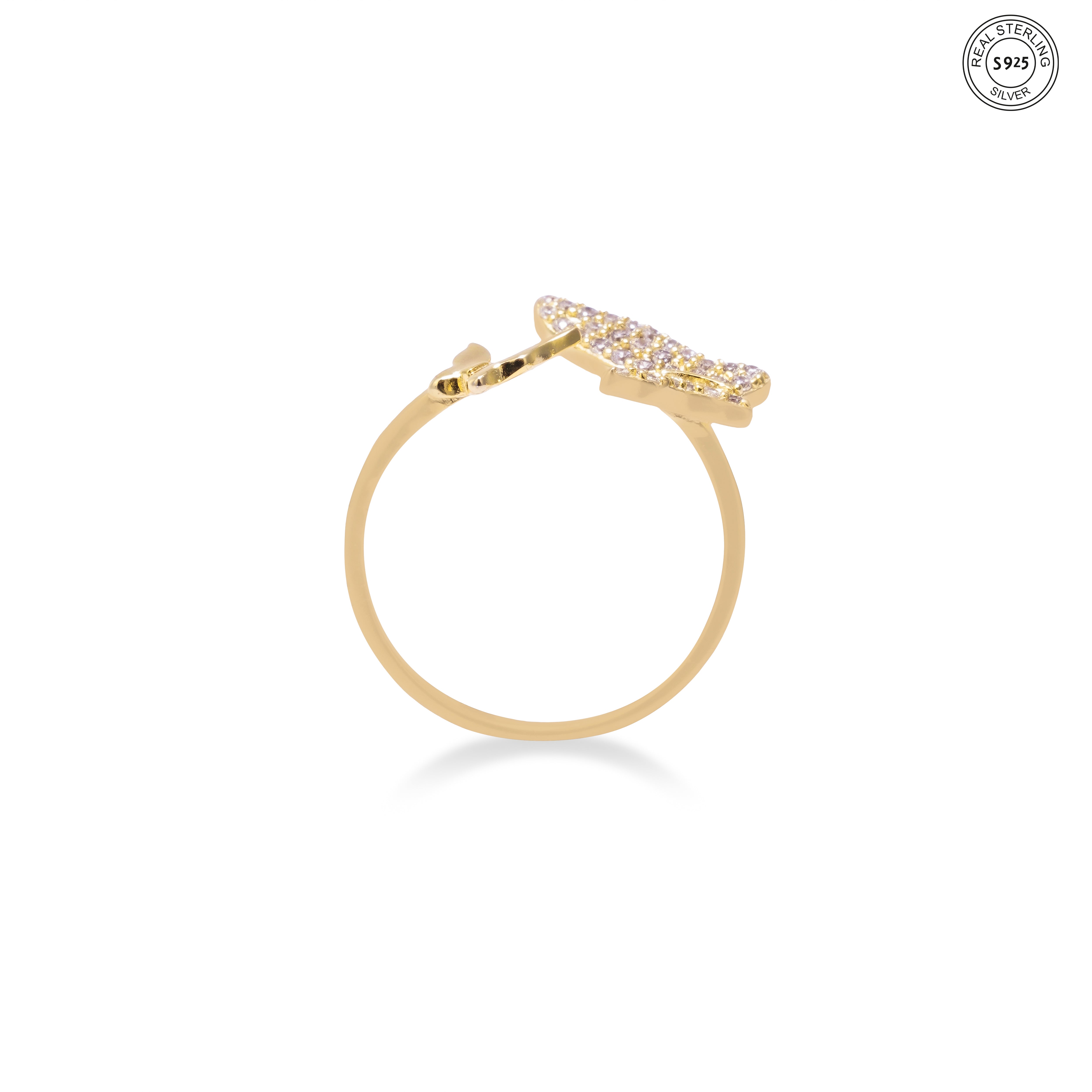 Butterfly silver ring for women classy elegant daily wear jewellery