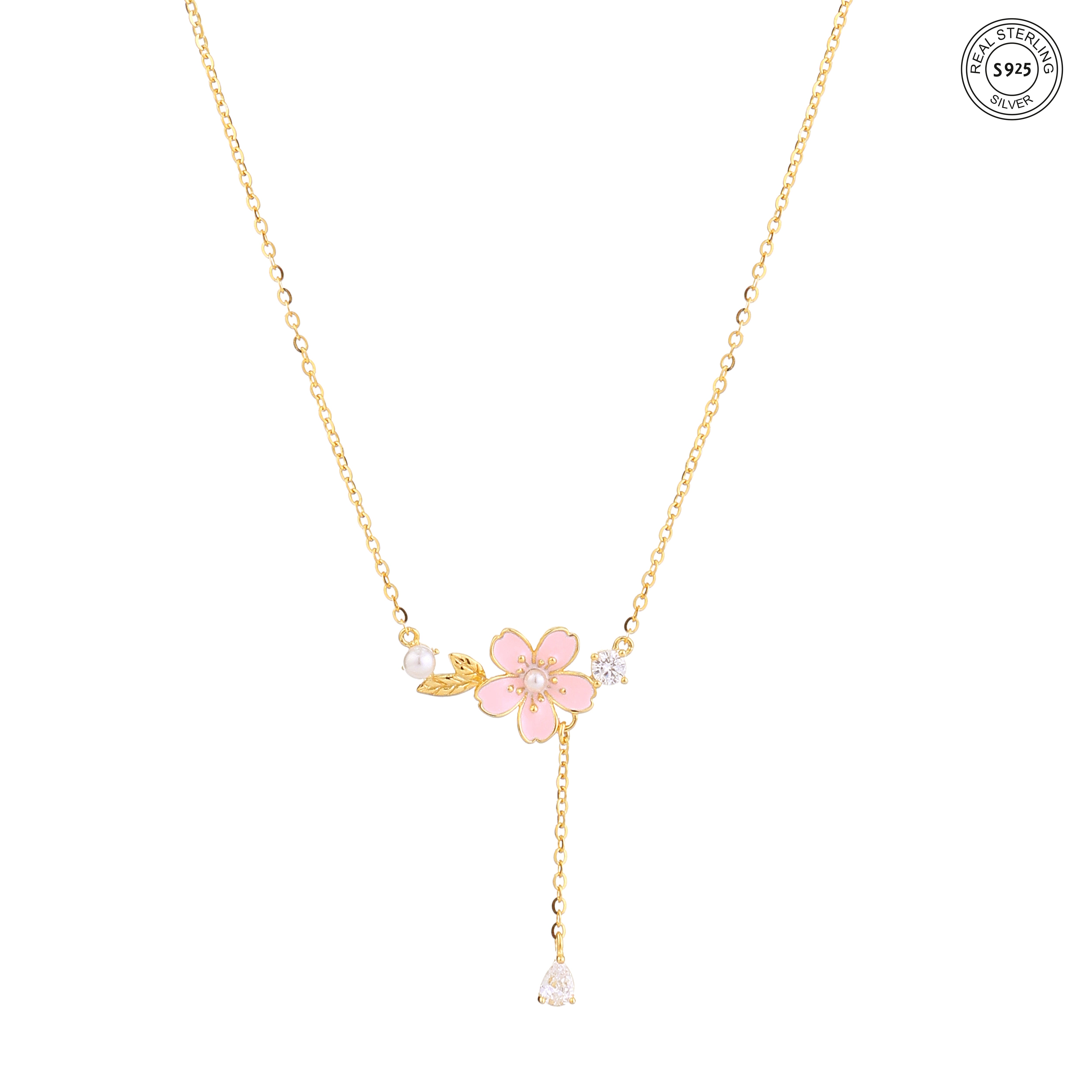 925 silver bloom drop set close up elegant drop design for women