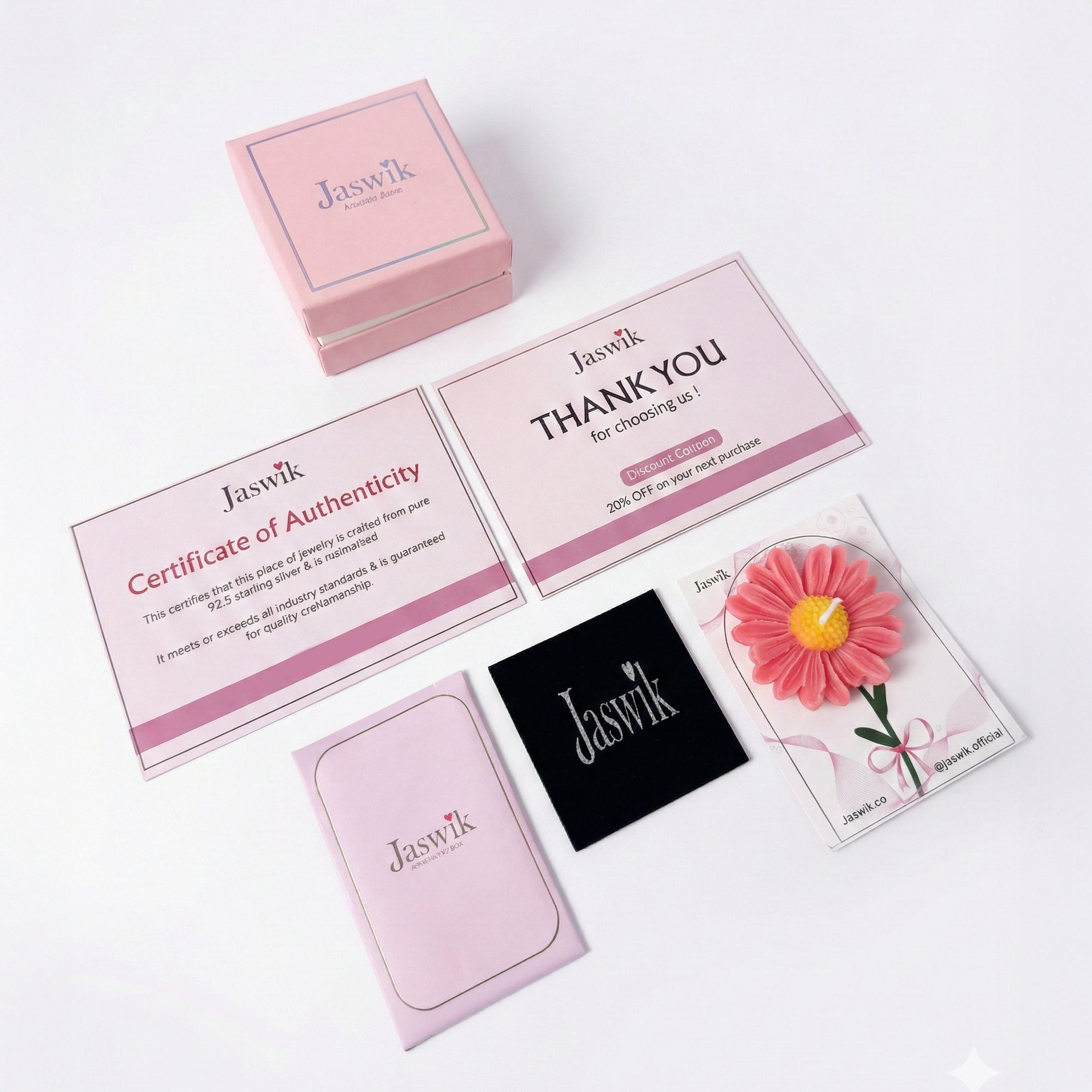 925 sterling silver jewellery gift box packaging for women