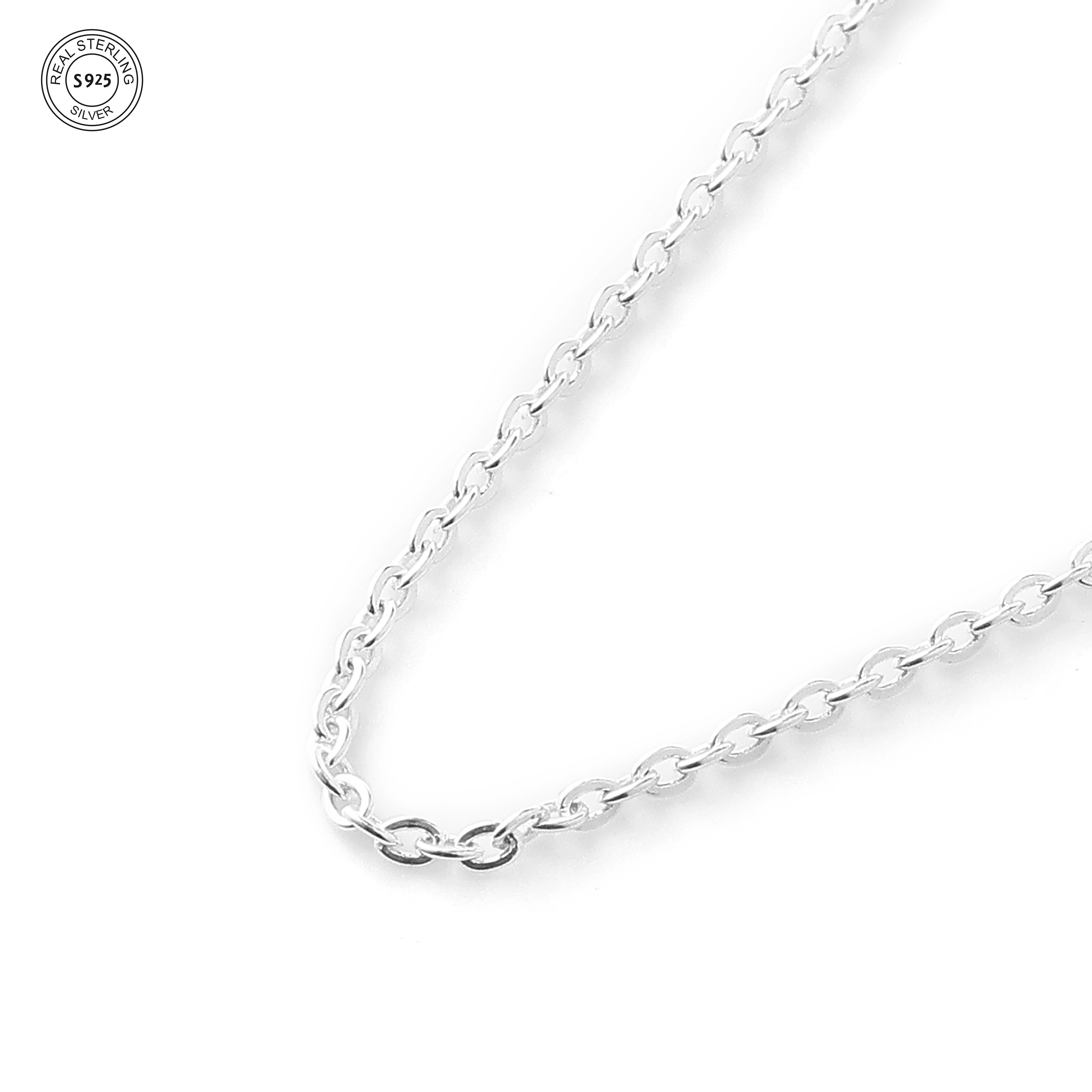 Urban link silver chain 925 modern